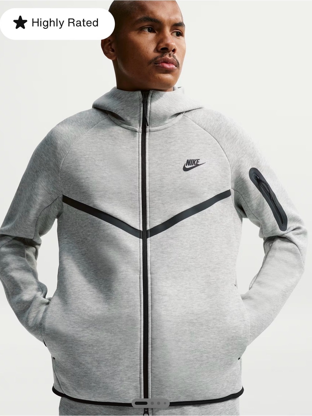 Nike Tech Men's Fleece Windrunner Full-Zip Jacket